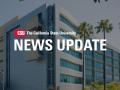 Image of office building with text across CSU California State University News Update 