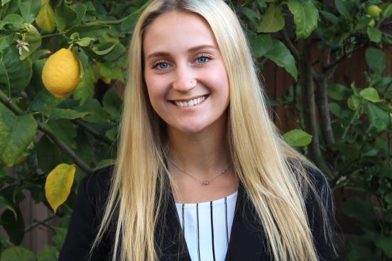 2021 Sustainable SSU intern Abbey Serio