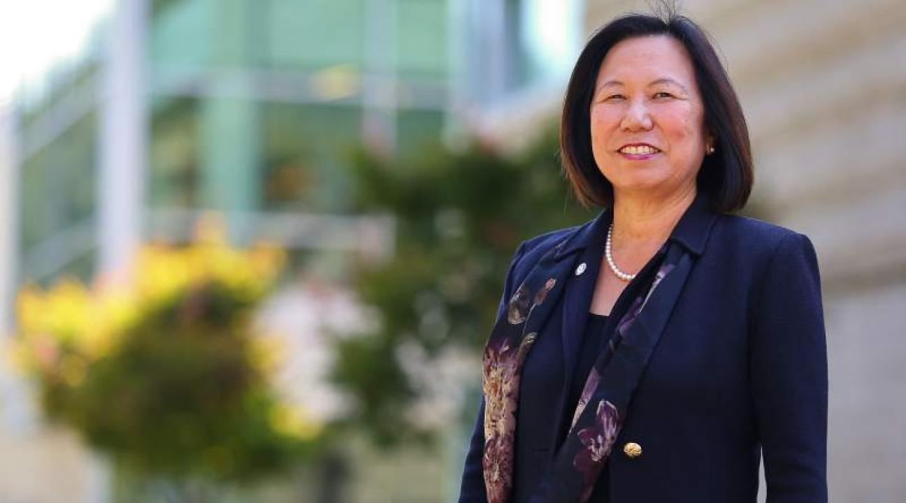 President Sakaki signs the Climate Commitment on April 6th,