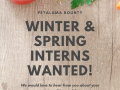 Winter and Spring Internships - Petaluma Bounty