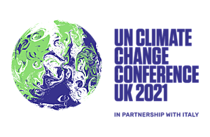 graphic/logo of UN Climate Change Conference UK 2021