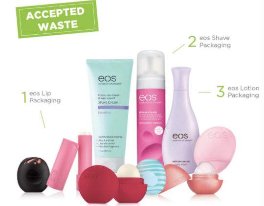 Accepted Waste: EOS