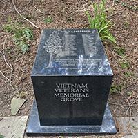 Vietnam Veterans Memorial Grove monument