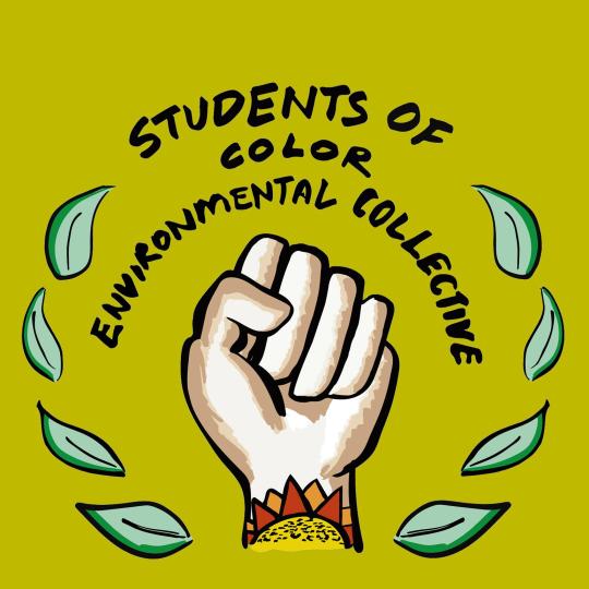 Students of Color Environmental Collective, UC Berkeley, logo